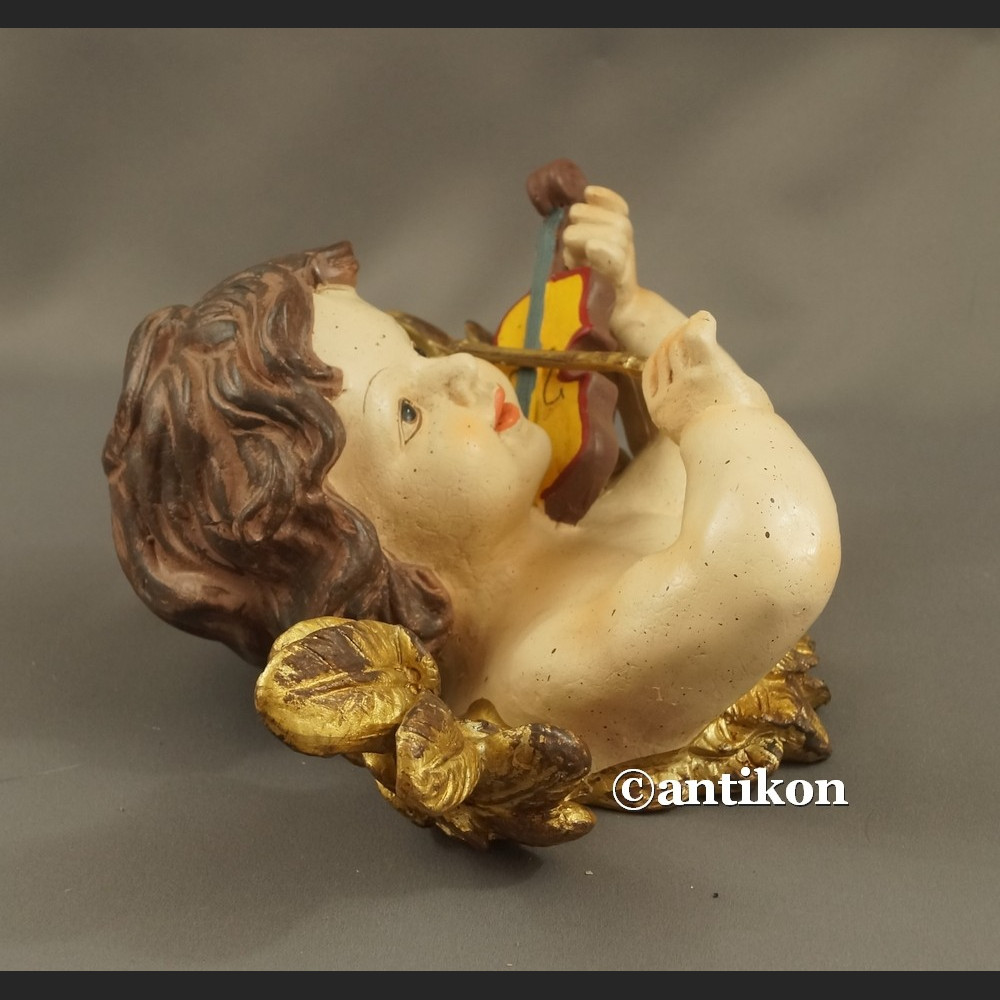Anioł skrzypek barokowa figura  Anioł skrzypek barokowa figura