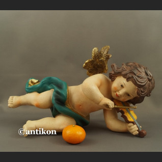 Anioł skrzypek duża barokowa figurka Anioł skrzypek duża barokowa figurka