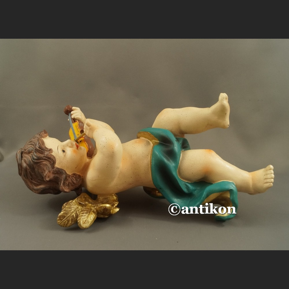 Anioł skrzypek duża barokowa figurka Anioł skrzypek duża barokowa figurka