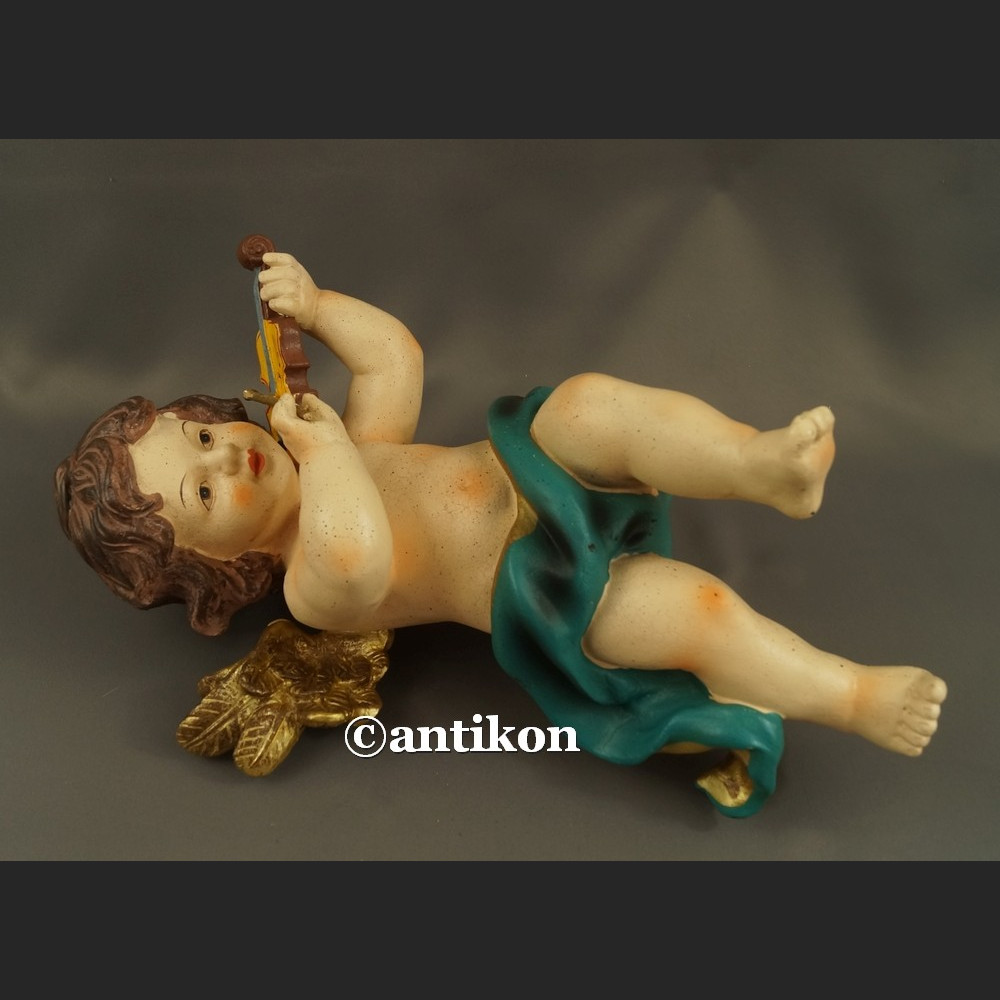 Anioł skrzypek duża barokowa figurka Anioł skrzypek duża barokowa figurka