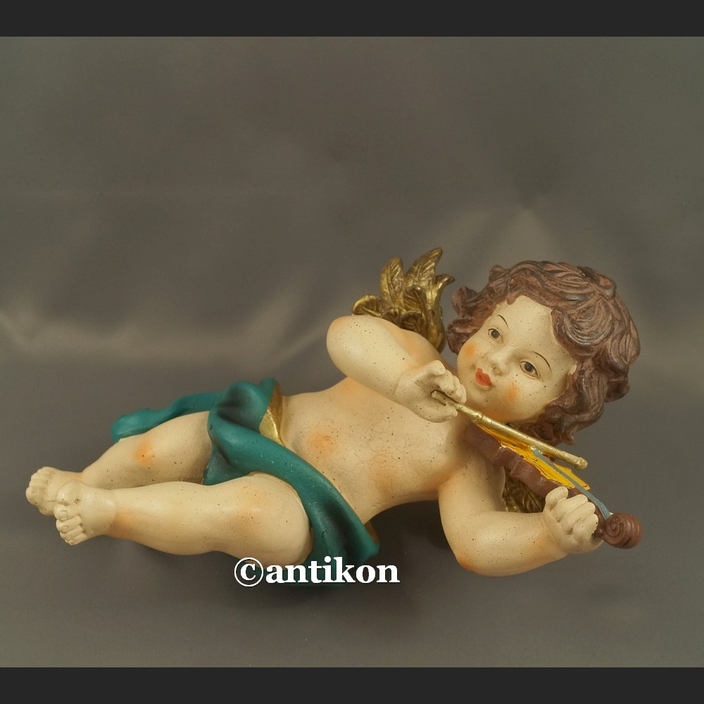 Anioł skrzypek duża barokowa figurka Anioł skrzypek duża barokowa figurka