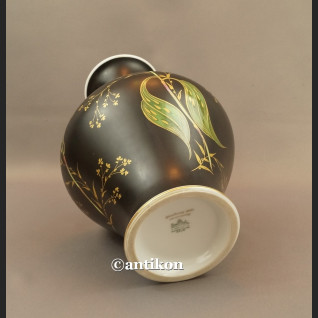 Wazon Rosenthal wielki z lilią malowany Wazon Rosenthal wielki z lilią malowany