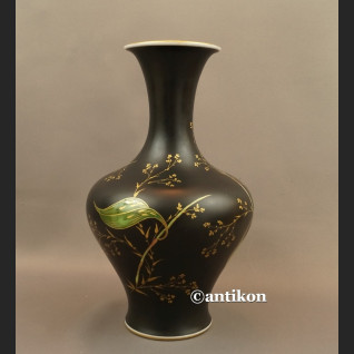 Wazon Rosenthal wielki z lilią malowany Wazon Rosenthal wielki z lilią malowany