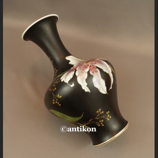 Wazon Rosenthal wielki z lilią malowany