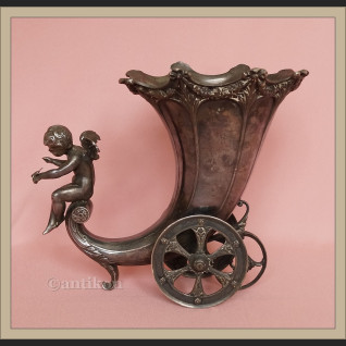 Róg obfitości na szczęście WMF antyk  Róg obfitości na szczęście WMF antyk