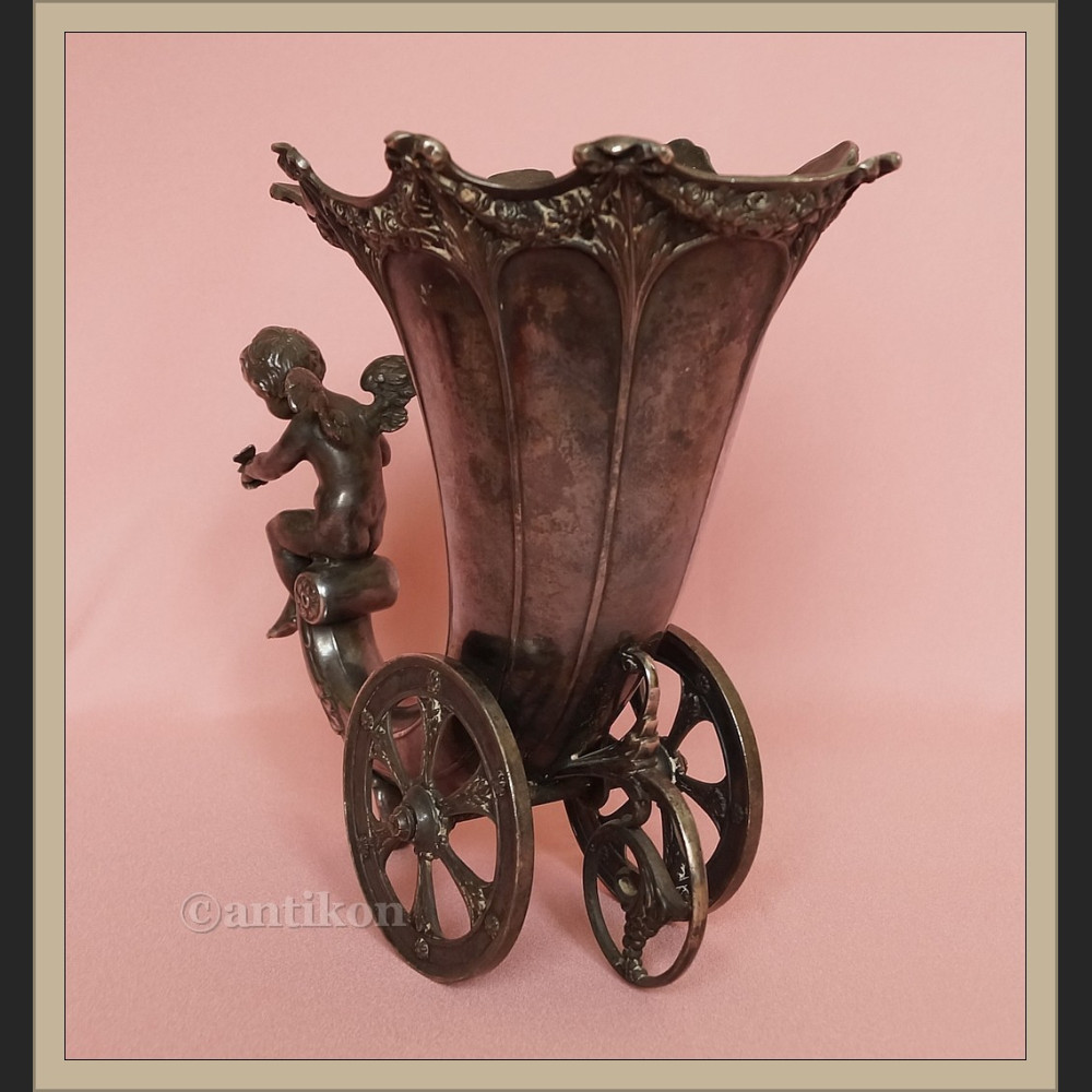 Róg obfitości na szczęście WMF antyk  Róg obfitości na szczęście WMF antyk