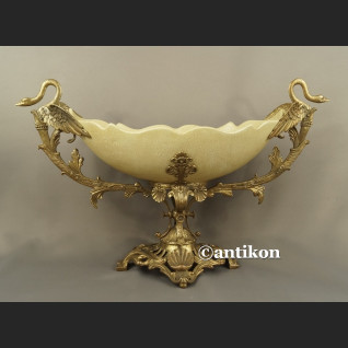 Patera porcelana z brązem Pałacowa ogromna Patera porcelana z brązem Pałacowa ogromna