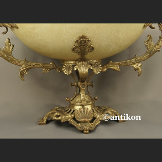 Patera porcelana z brązem Pałacowa ogromna Patera porcelana z brązem Pałacowa ogromna