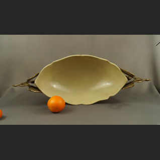Patera porcelana z brązem Pałacowa ogromna Patera porcelana z brązem Pałacowa ogromna