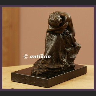 ŚLICZNA ŚPIĄCA DZIEWCZYNA AKT Z BRĄZU RZEŹBA ART DECO ŚLICZNA ŚPIĄCA DZIEWCZYNA AKT Z BRĄZU RZEŹBA ART DECO