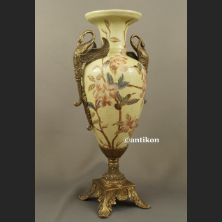 Wazon duży z łabędziami 