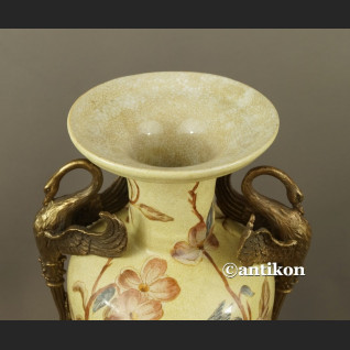 Wazon duży z łabędziami 