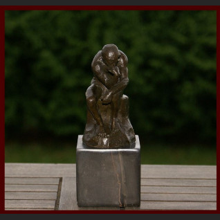 Myśliciel A. Rodin znakomita rzeźba klasyka brąz Myśliciel A. Rodin znakomita rzeźba klasyka brąz