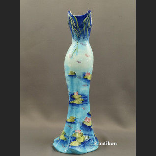 Niesamowity wazon suknia jak Monet nenufary Niesamowity wazon suknia jak Monet nenufary