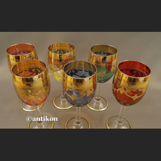 Kieliszki do wina wody wielki luksusowy komplet stare szkło