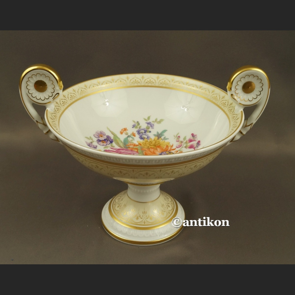 Patera porcelanowa Sanssouci biedermeier Empire Patera porcelanowa Sanssouci biedermeier Empire