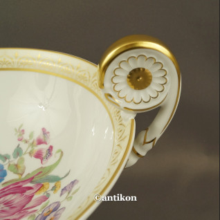 Patera porcelanowa Sanssouci biedermeier Empire Patera porcelanowa Sanssouci biedermeier Empire