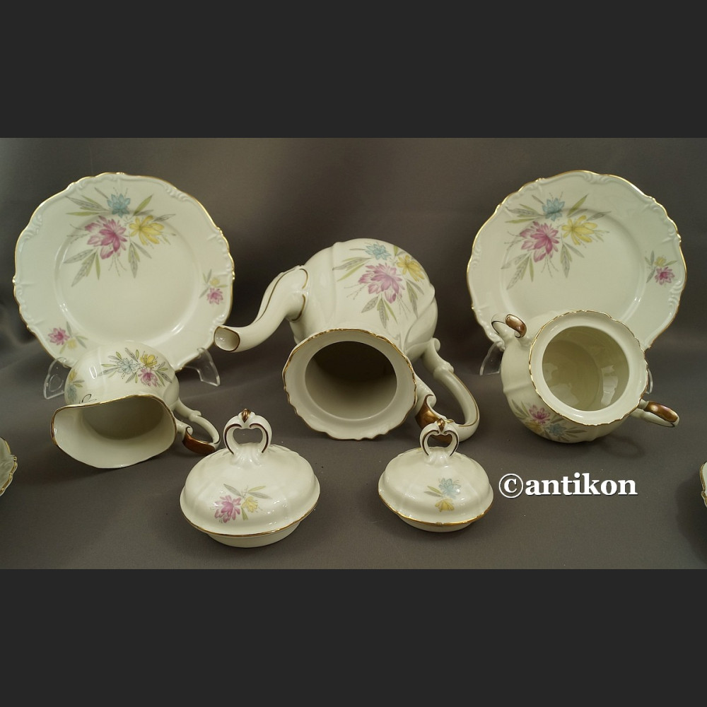 Serwis do kawy stara bawarska porcelana Edelstein Serwis do kawy stara bawarska porcelana Edelstein
