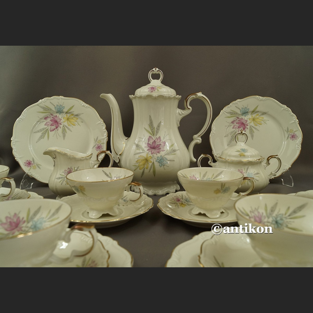 Serwis do kawy stara bawarska porcelana Edelstein Serwis do kawy stara bawarska porcelana Edelstein