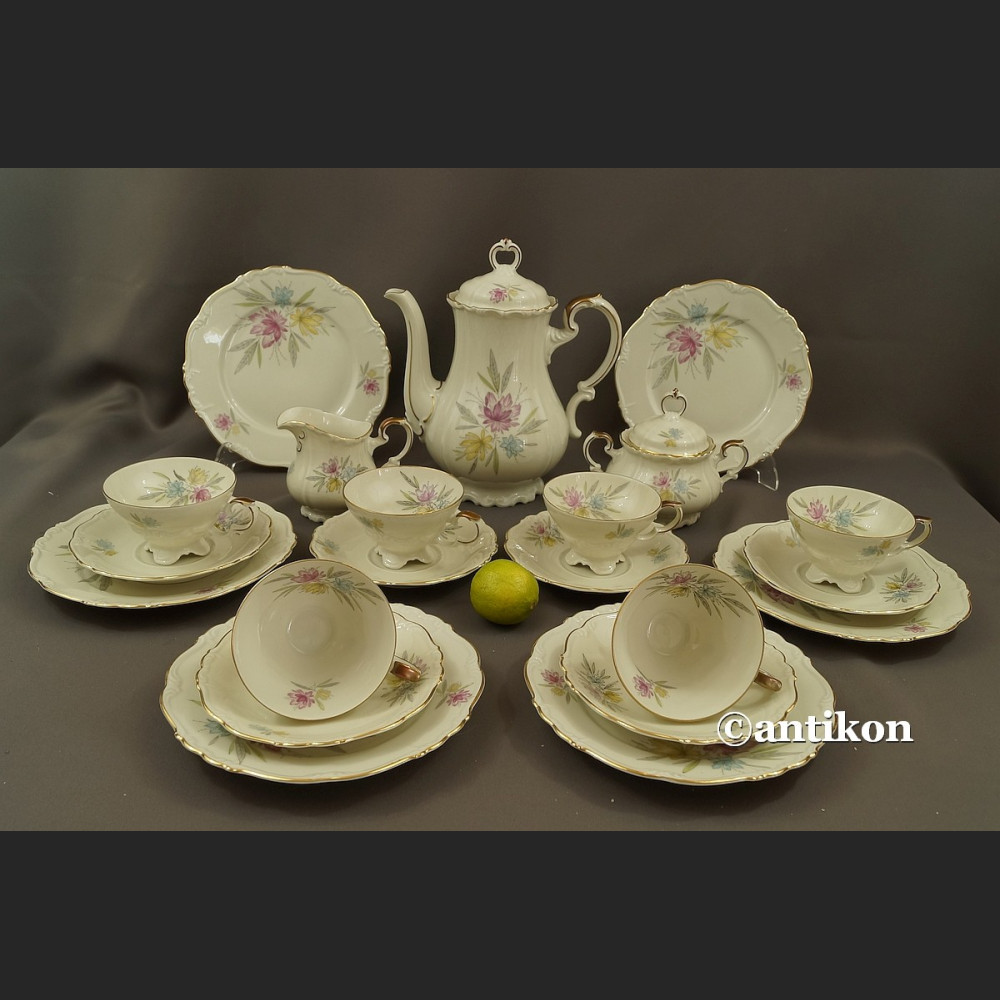 Serwis do kawy stara bawarska porcelana Edelstein Serwis do kawy stara bawarska porcelana Edelstein