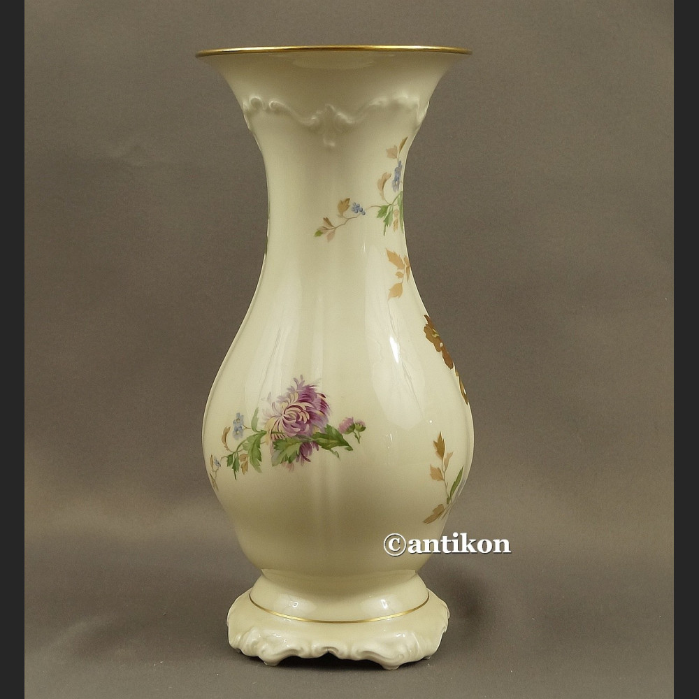 Wazon Rosenthal Pompadour  duży chryzantemy  Wazon Rosenthal Pompadour  duży chryzantemy