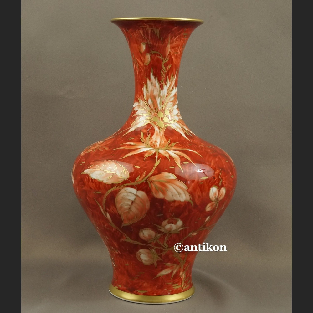 Wazon Rosenthal czerwony zaczarowany ogród Wazon Rosenthal czerwony zaczarowany ogród