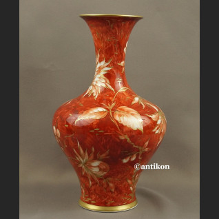 Wazon Rosenthal czerwony zaczarowany ogród Wazon Rosenthal czerwony zaczarowany ogród