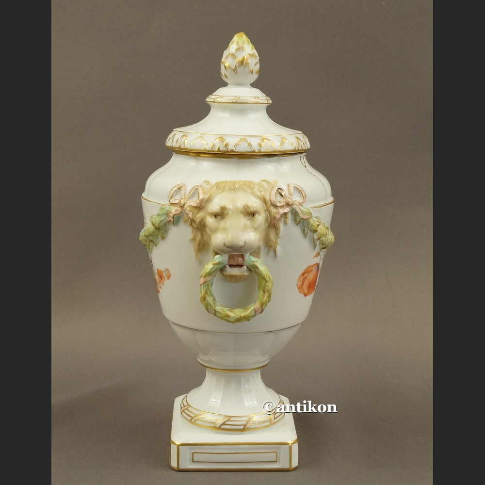 Stara amfora waza KPM Berlin z ok 1870 r Stara amfora waza KPM Berlin z ok 1870 r