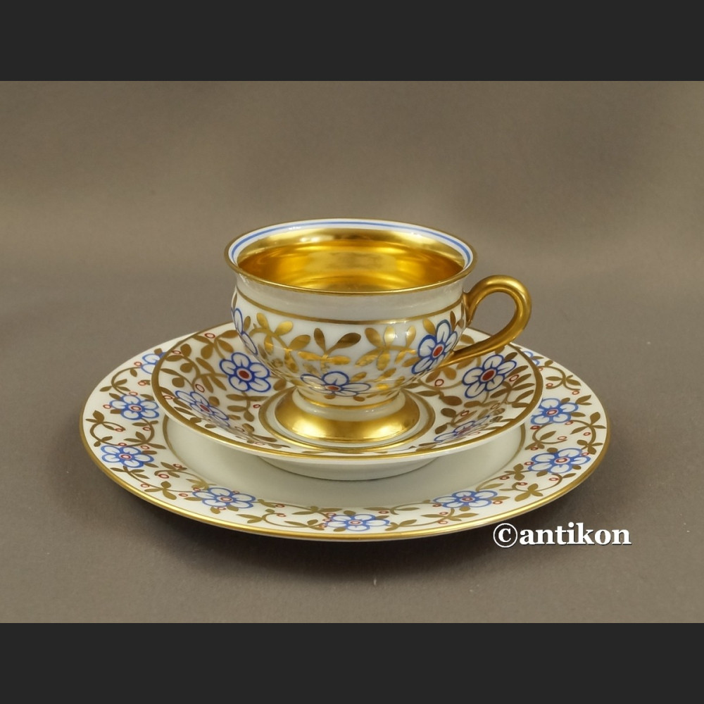 Serwis  Rosenthal Thomas Bavaria Empire ręcznie malowan złoty 
