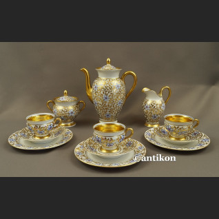 Serwis  Rosenthal Thomas Bavaria Empire ręcznie malowan złoty 