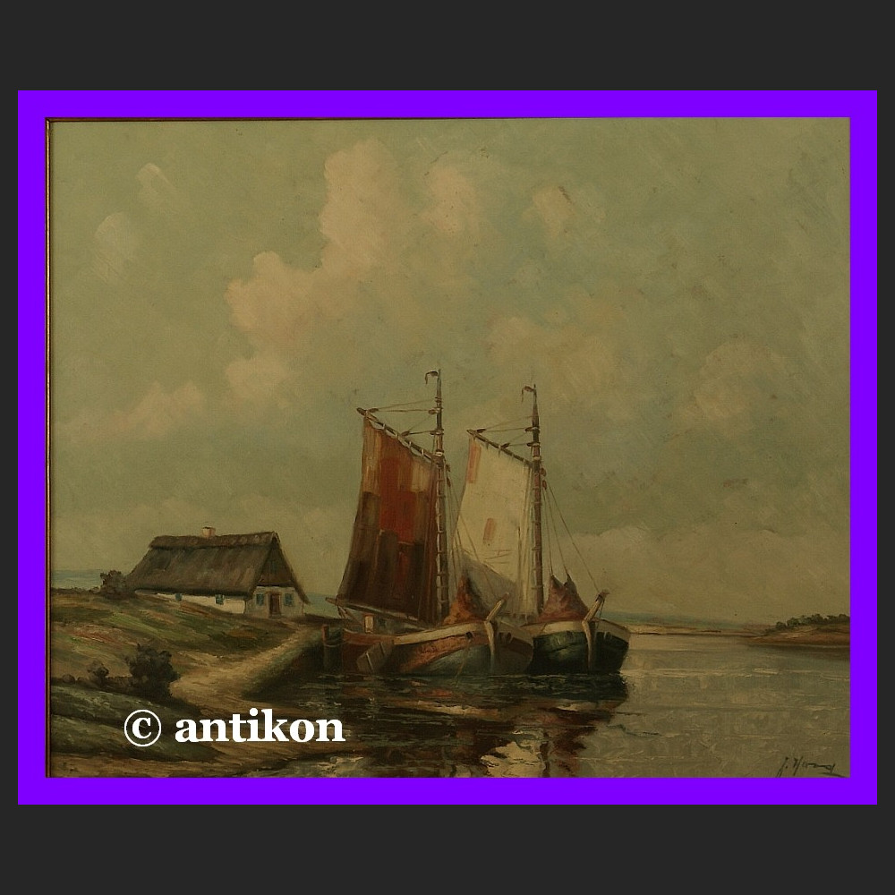 PAŁACOWY PRZEPIĘKNY STARY OBRAZ OGROMNY OLEJ WIEDEŃ NOCĄ AUTENTYK SYGNOWANY