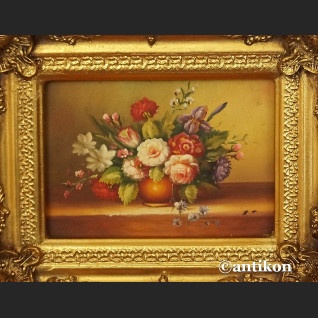 Obraz kwiaty  olejny  martwa natura