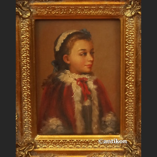 Obraz olejny portret księżniczki  Obraz olejny portret księżniczki