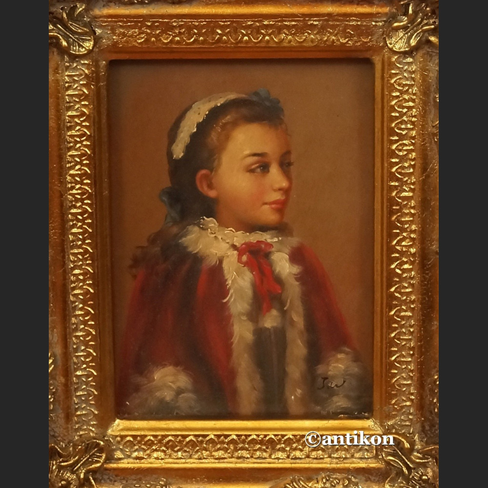 Obraz olejny portret księżniczki  Obraz olejny portret księżniczki