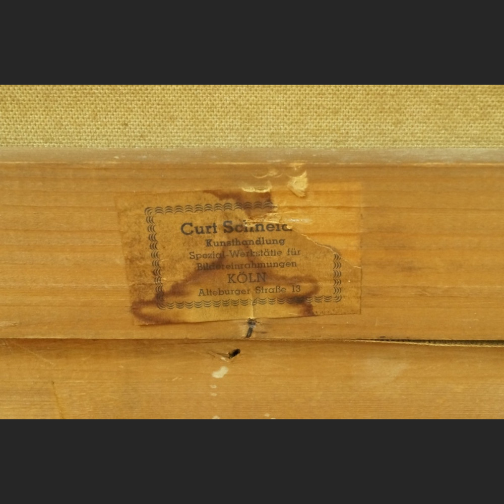 Obraz olejny alpejski pejzaż rzeki Inn