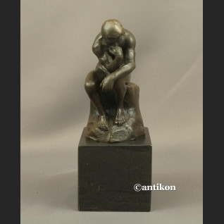 Rzeźba z brązu Myśliciel A. Rodin klasyka  Rzeźba z brązu Myśliciel A. Rodin klasyka
