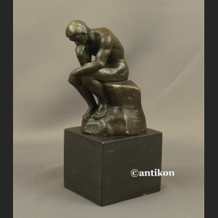 Rzeźba z brązu Myśliciel A. Rodin klasyka  Rzeźba z brązu Myśliciel A. Rodin klasyka