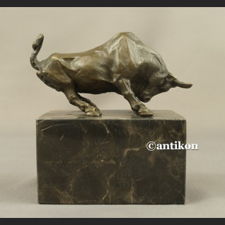 Byk z brązu statuetka giełdowego byka Byk z brązu statuetka giełdowego byka