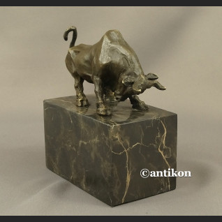 Byk z brązu statuetka giełdowego byka Byk z brązu statuetka giełdowego byka