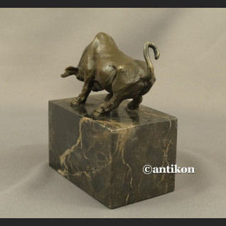 Byk z brązu statuetka giełdowego byka Byk z brązu statuetka giełdowego byka