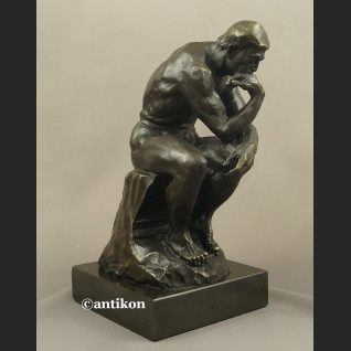 Myśliciel A. Rodin figura z brązu duża Myśliciel A. Rodin figura z brązu duża