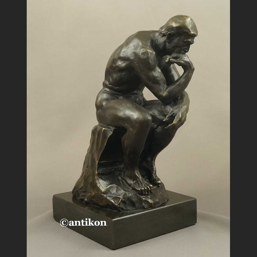 Myśliciel A. Rodin figura z brązu duża