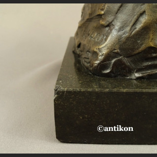 Myśliciel A. Rodin figura z brązu duża Myśliciel A. Rodin figura z brązu duża