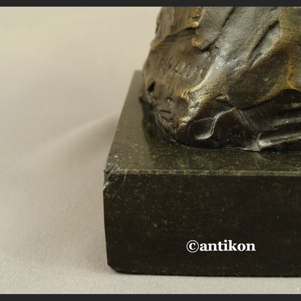 Myśliciel A. Rodin figura z brązu duża Myśliciel A. Rodin figura z brązu duża