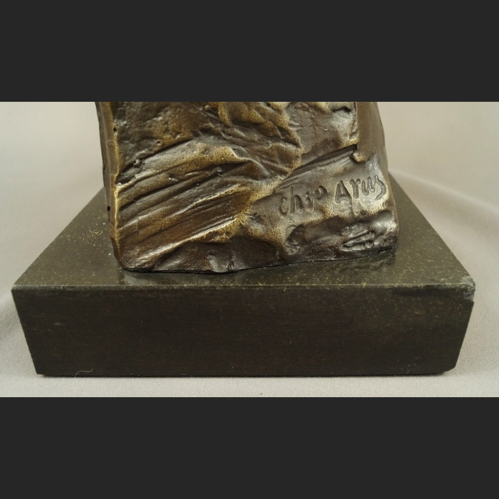 Myśliciel A. Rodin figura z brązu duża Myśliciel A. Rodin figura z brązu duża