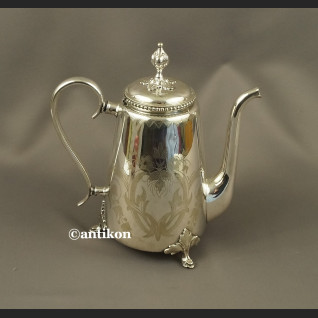 Dzbanek platerowany stary imbryk