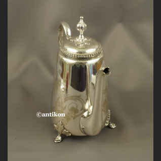 Dzbanek platerowany stary imbryk