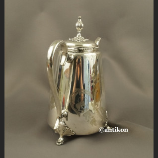 Dzbanek platerowany stary imbryk