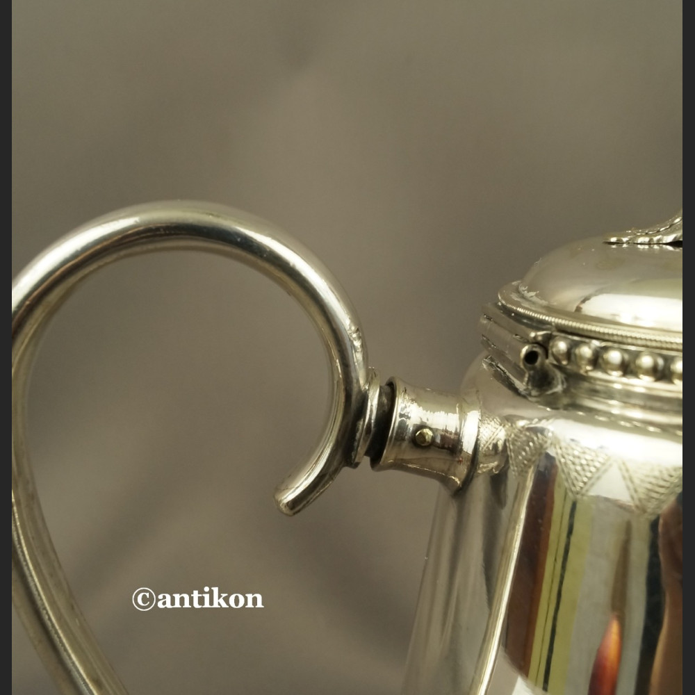 Dzbanek platerowany stary imbryk