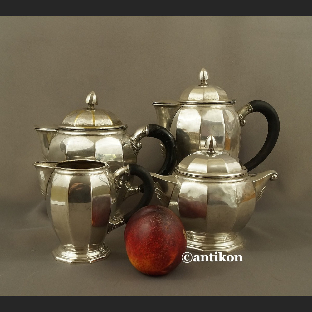 Platery art deco zestaw środka stołu dzbanek